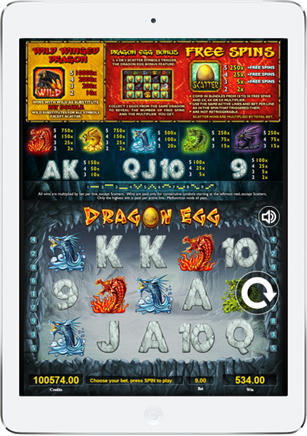 Slot game integration - HTML5 - Portrait iPad